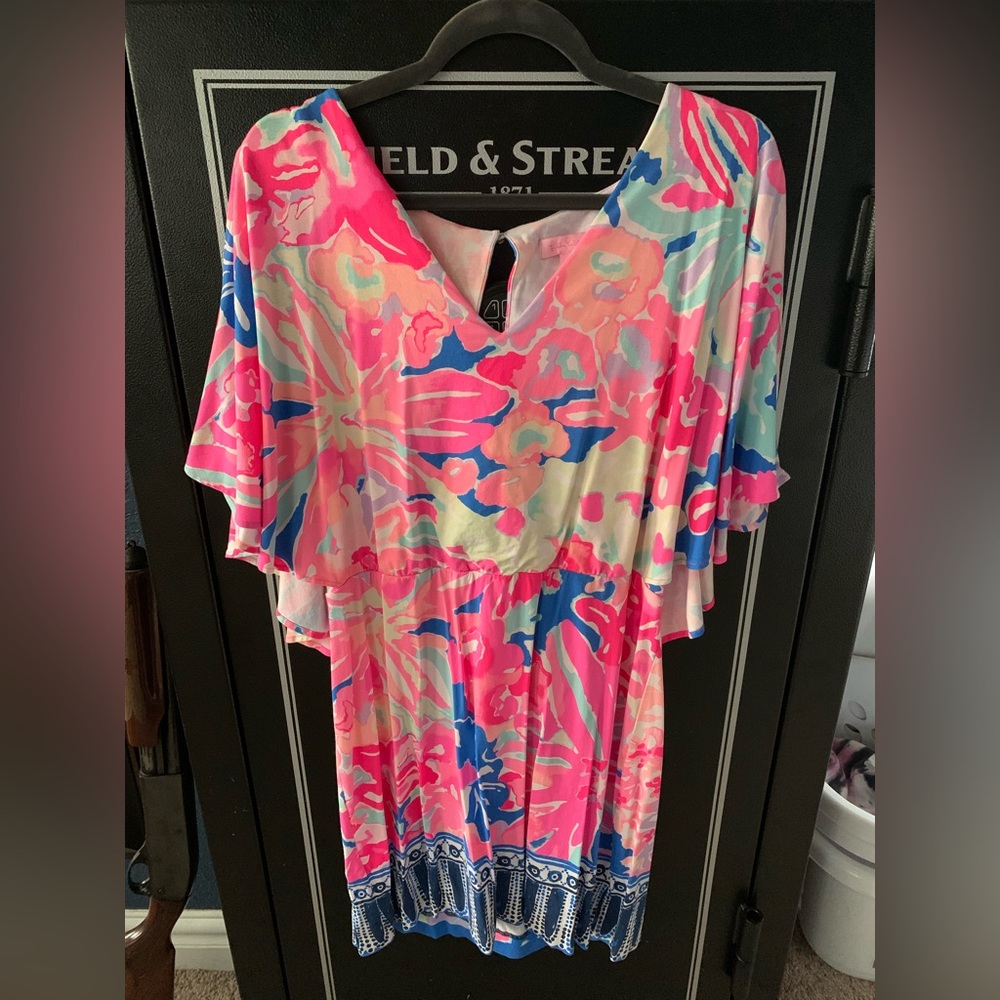 Lilly Pulitzer dress sz large, EUC